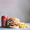 Dobbelt Cheeseburger Menu